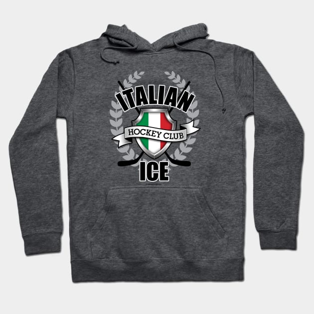 Italian Ice Hoodie by eBrushDesign